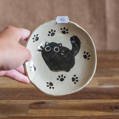 Trinket dish - Black cat no. 90