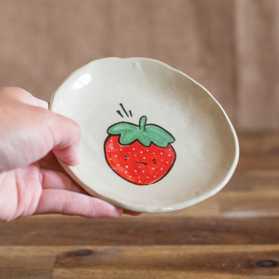 Trinket dish - Angry strawberry no. 98