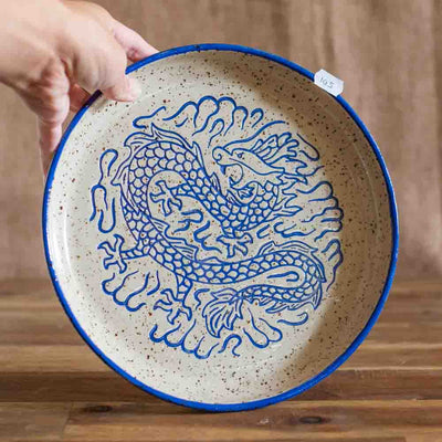 Decorative plate - Year of the dragon no. 105