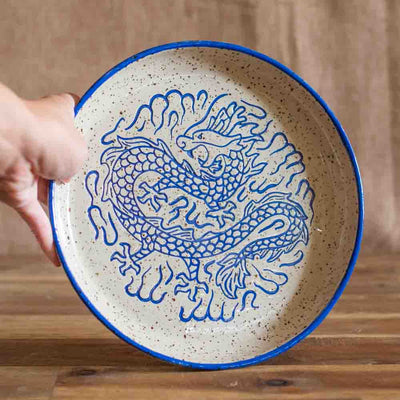 Decorative plate - Year of the dragon no. 105