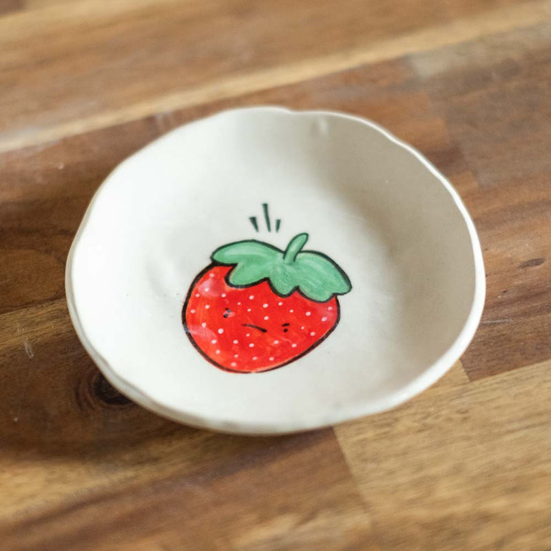 Trinket dish - Angry strawberry no. 98