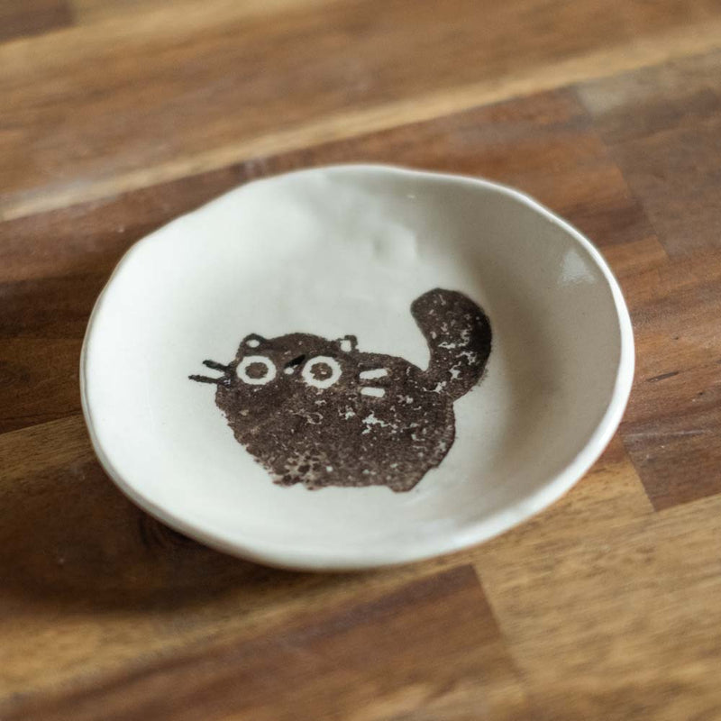 Trinket dish - Black cat no. 86