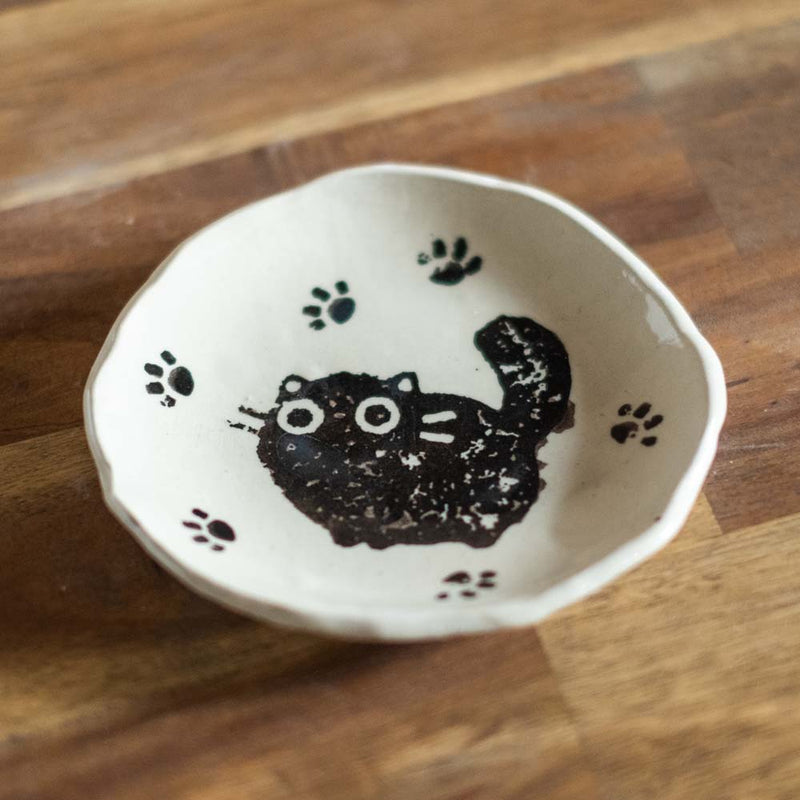 Trinket dish - Black cat no. 84