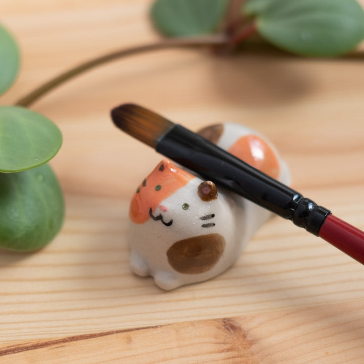 Chopstick rest - Cat, calico