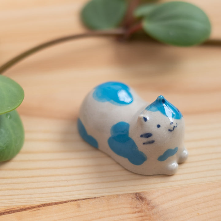 Chopstick rest - Cat, clouds