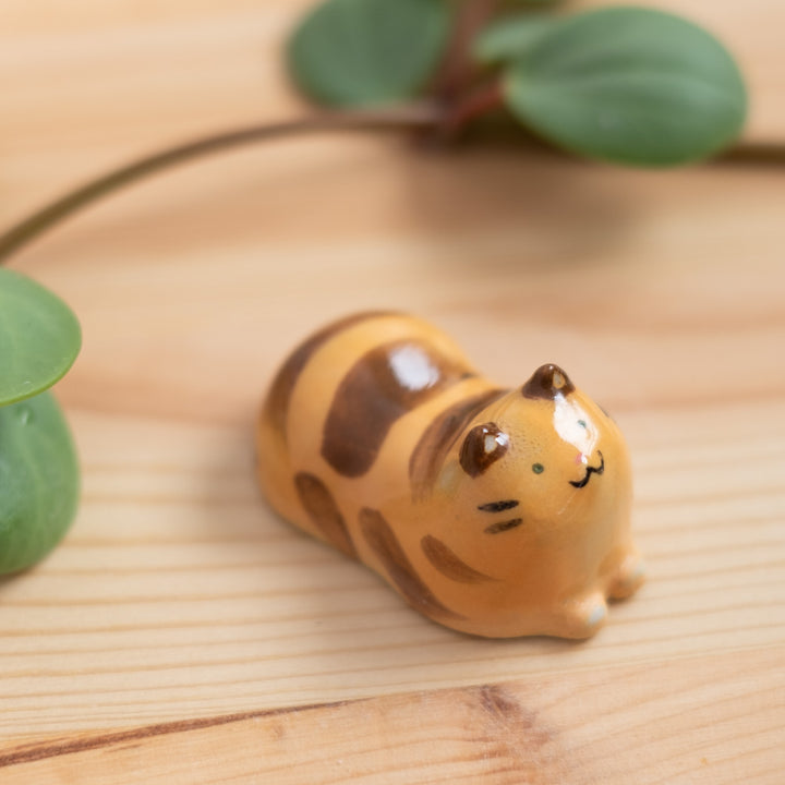 Chopstick rest - Cat, orange tabby
