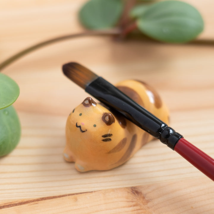Chopstick rest - Cat, orange tabby