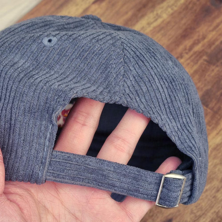 Corduroy cap - Tiger, black