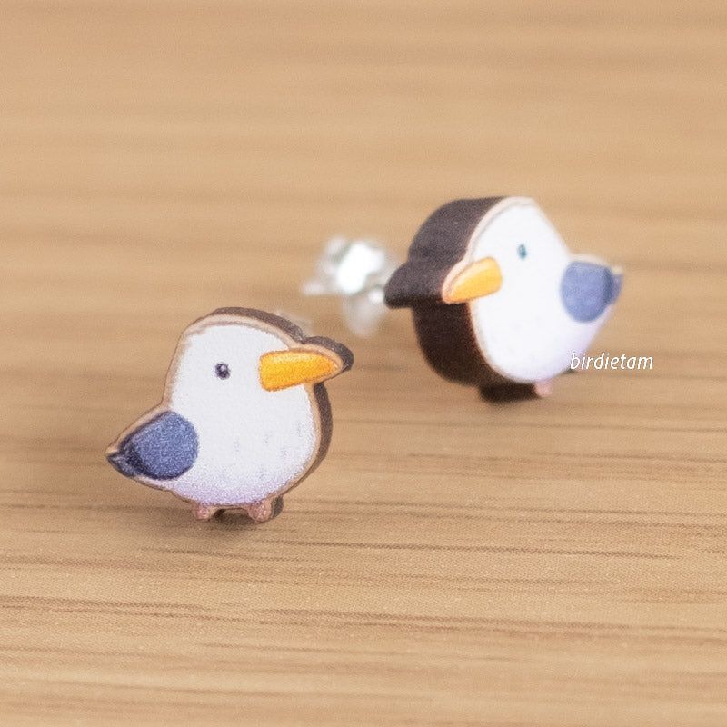 Earrings - Seagulls