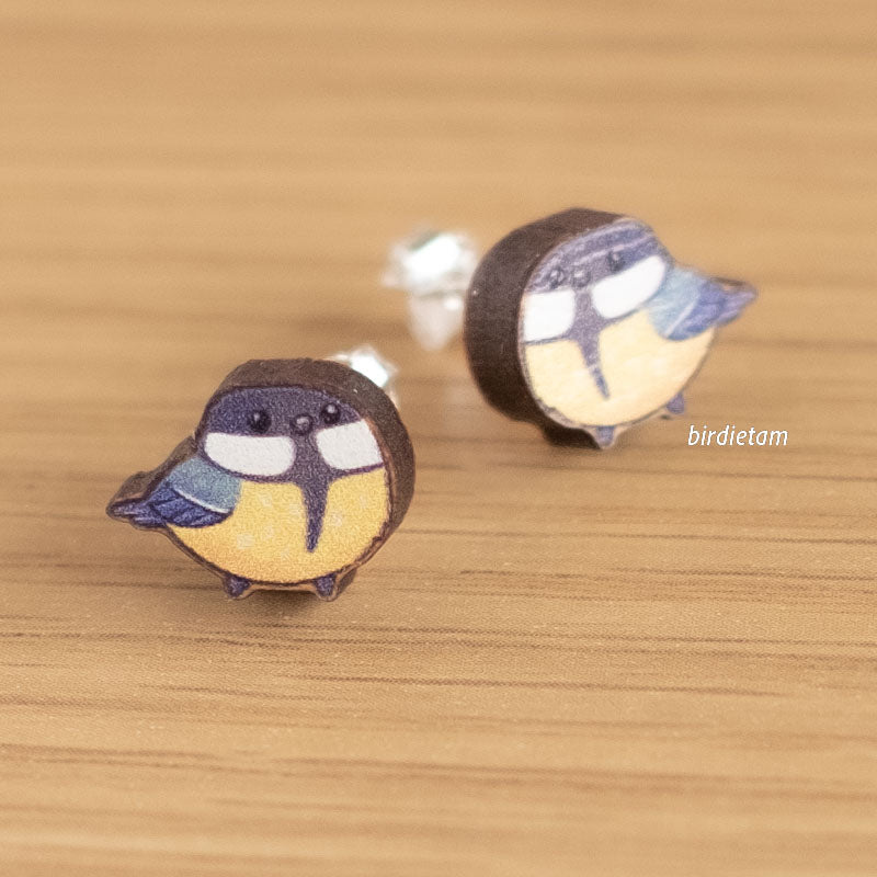 Earrings - Great Tits