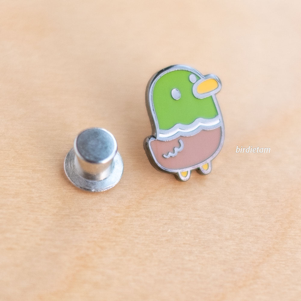 Enamel pin - Mini mallard duck