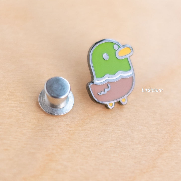 Enamel pin - Mini mallard duck