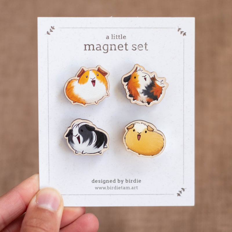 Magnet set - Guinea pigs