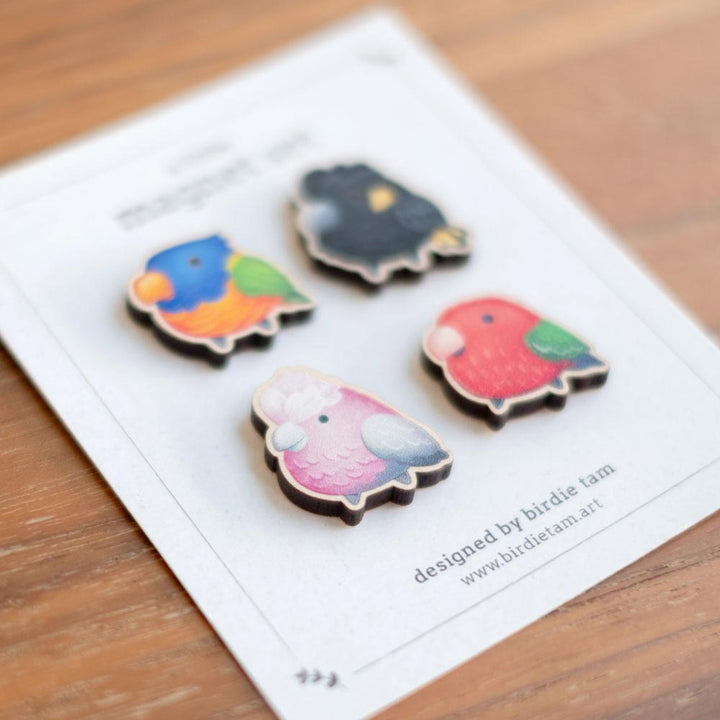 Magnet set - Australian birds