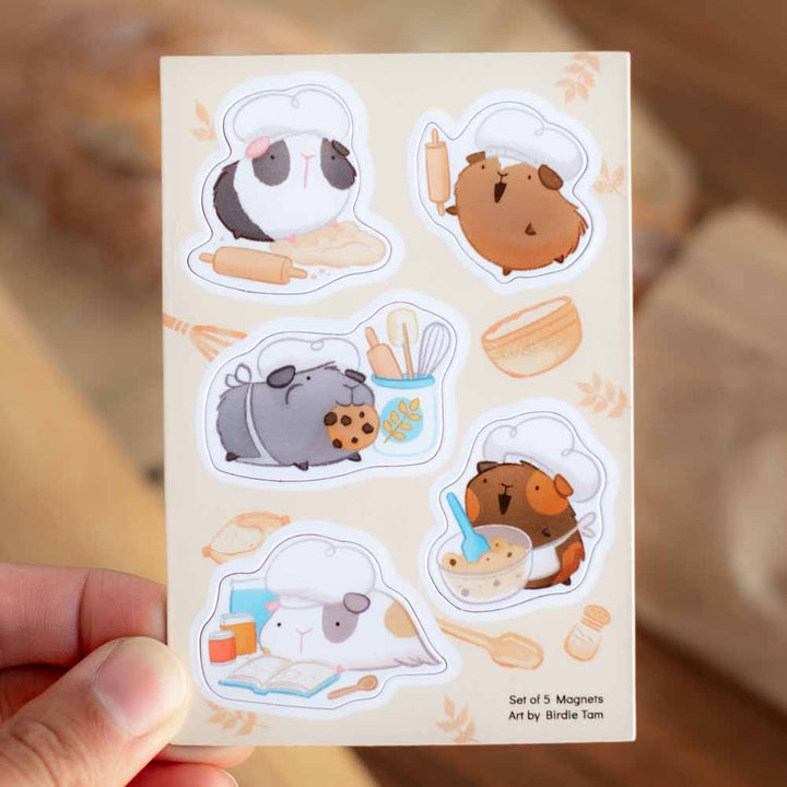 Magnet sheet - Guinea pig bakers