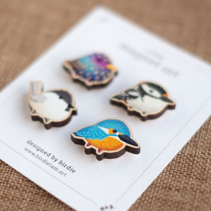Magnet set - European songbirds, set 2