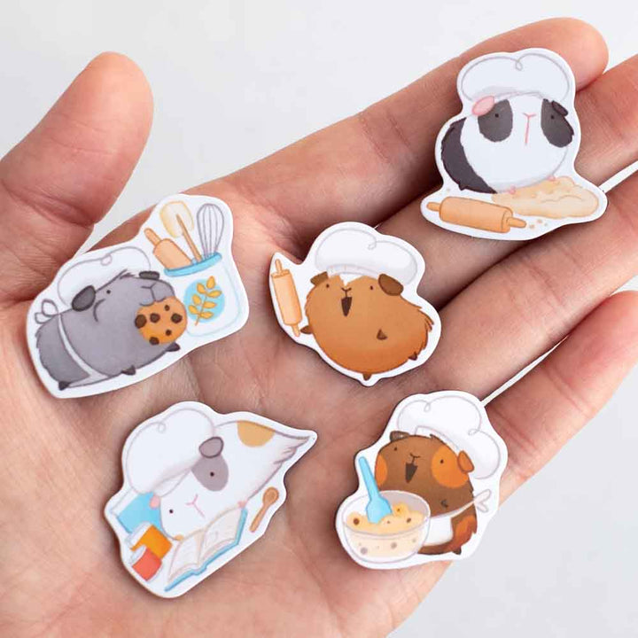 Magnet sheet - Guinea pig bakers