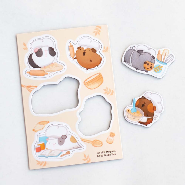Magnet sheet - Guinea pig bakers