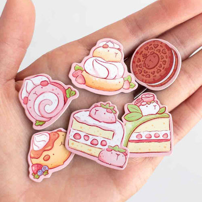 Magnet sheet - Guinea pig desserts