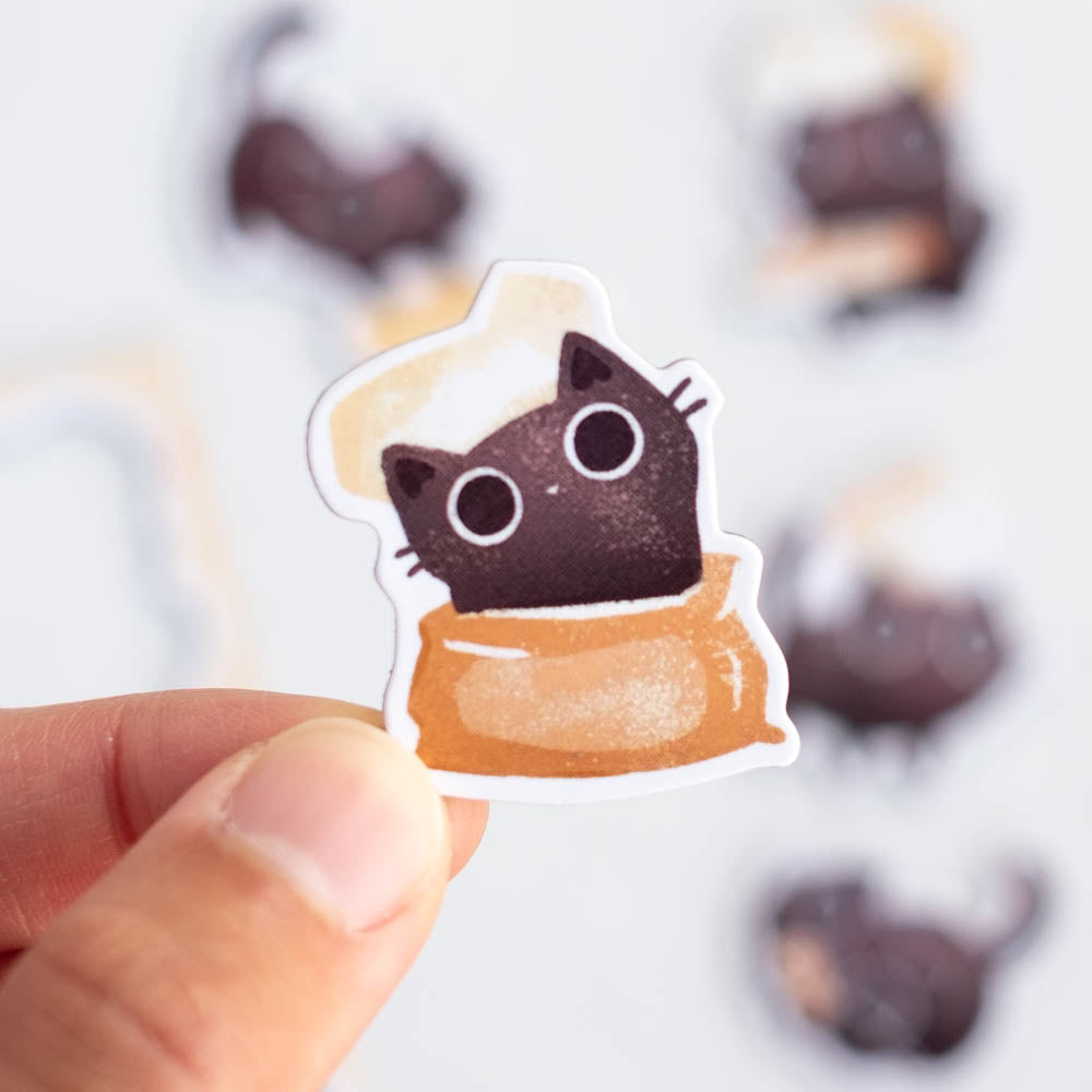 Magnet sheet - Baking cats
