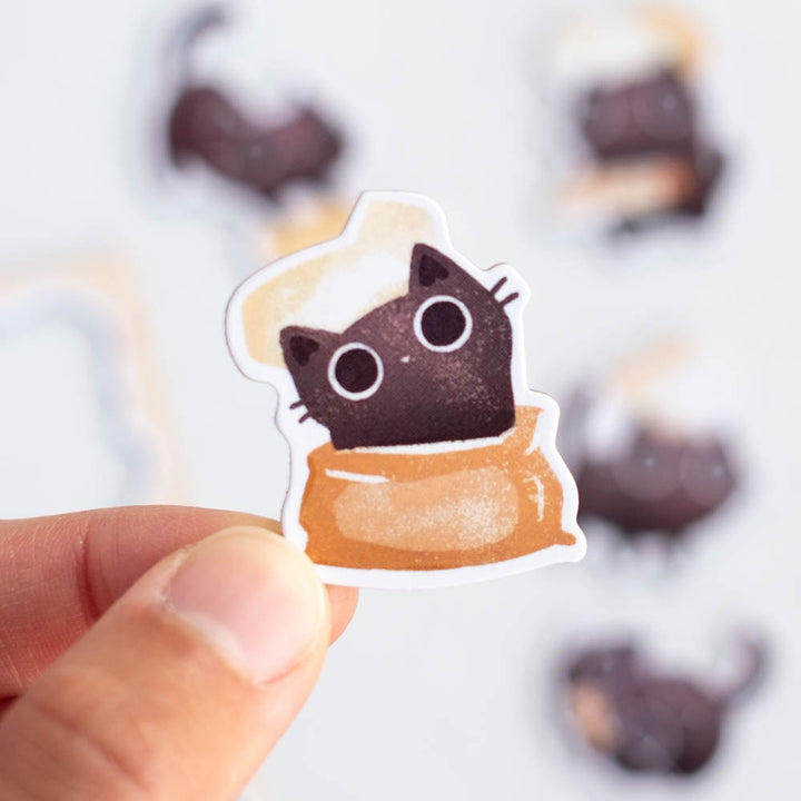 Magnet sheet - Baking cats