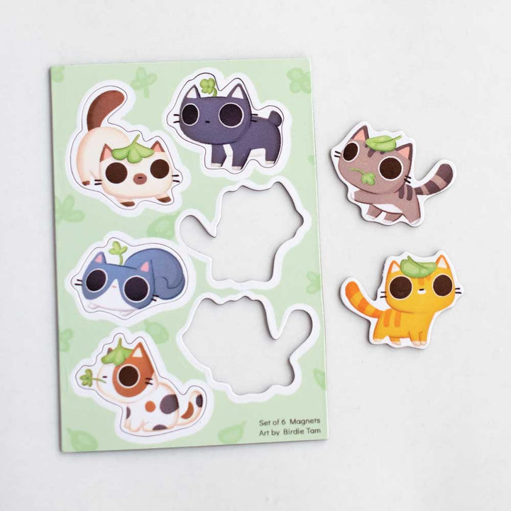 Magnet sheet - Plant cats