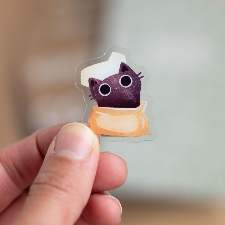 Magnetic clip - Baker cat