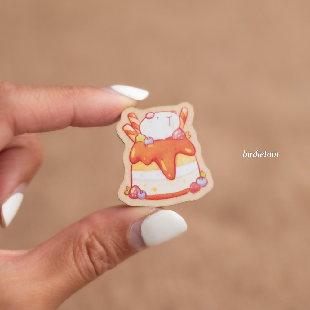 Magnet set - Guinea pig desserts (Wholesale preorder, coming JAN 2027)
