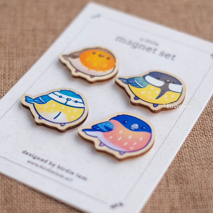 Magnet set - European Birdies