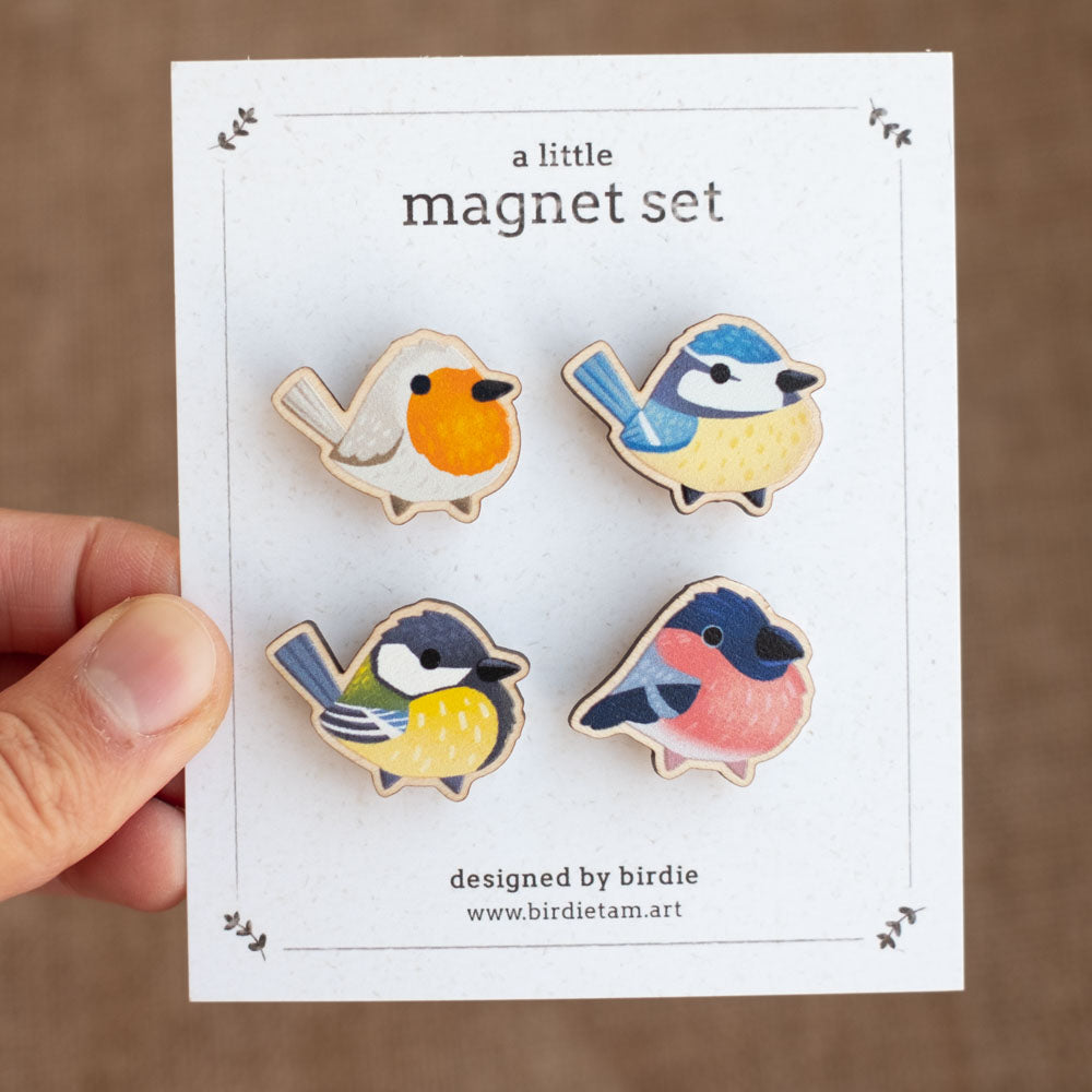 Magnet set - European Songbirds