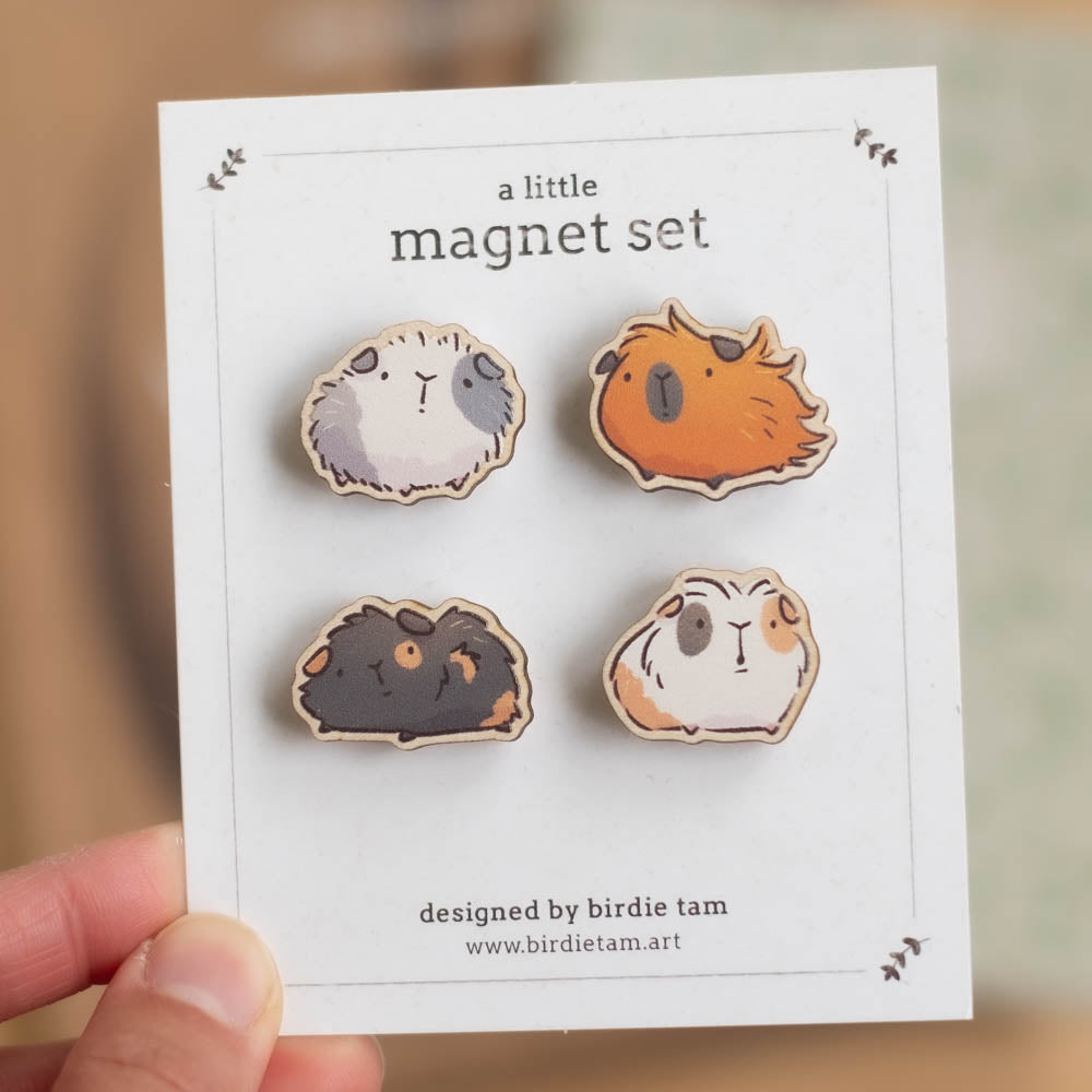 Magnet set - Guinea pigs, set 1