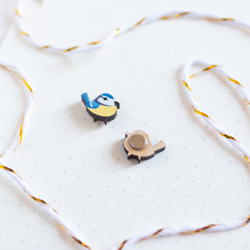 Mini magnets - European songbirds