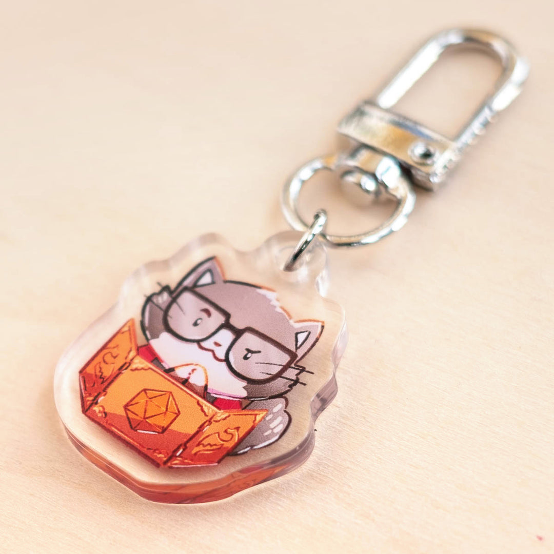 Keychain charm - PotRT, Dungeon Master (tuxedo)