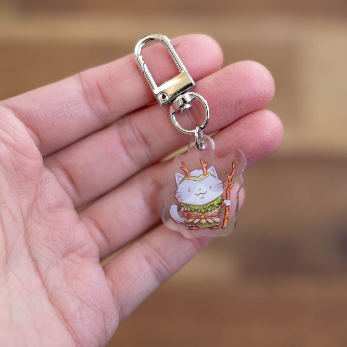 Keychain charm - PotRT, Druid