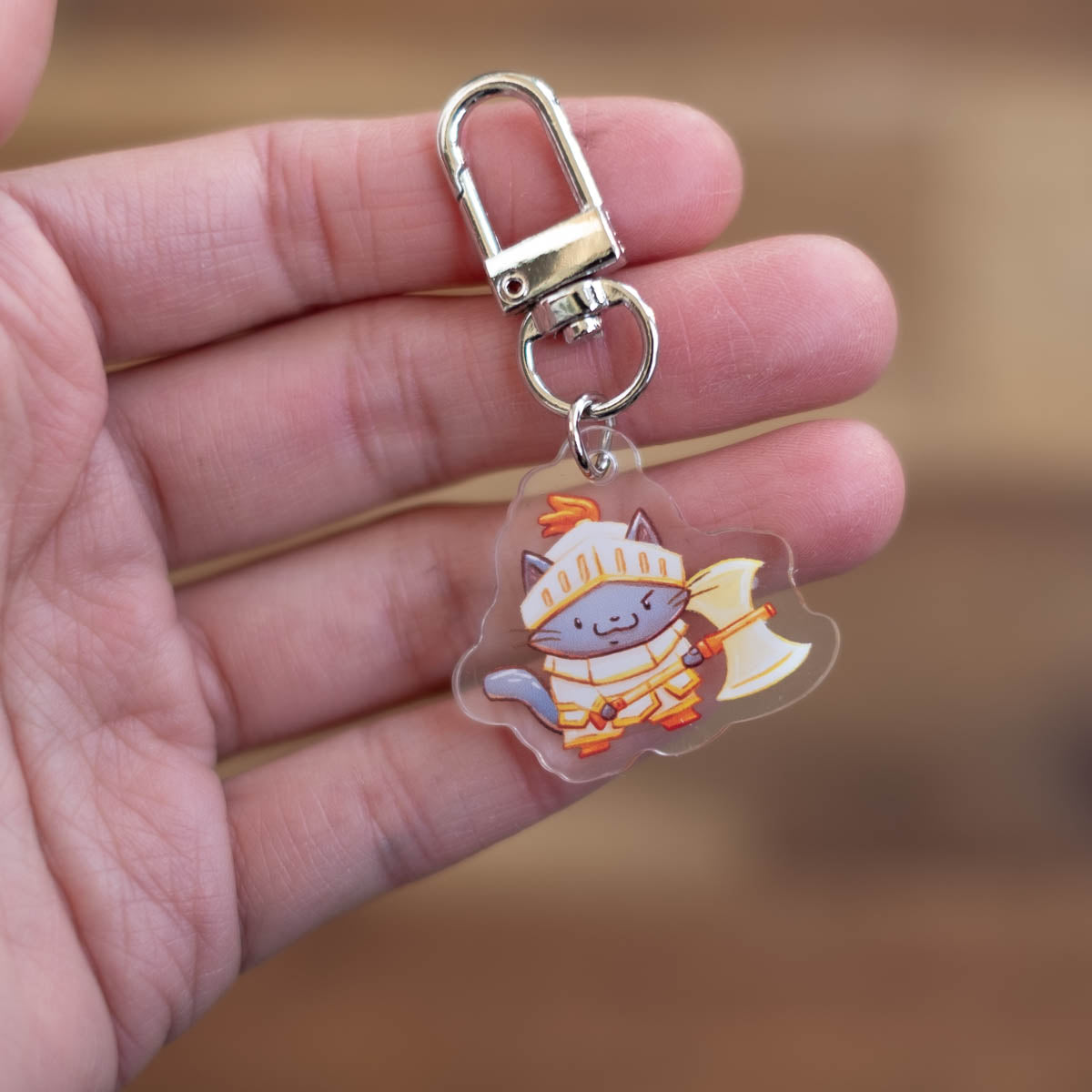 Keychain charm - PotRT, Knight