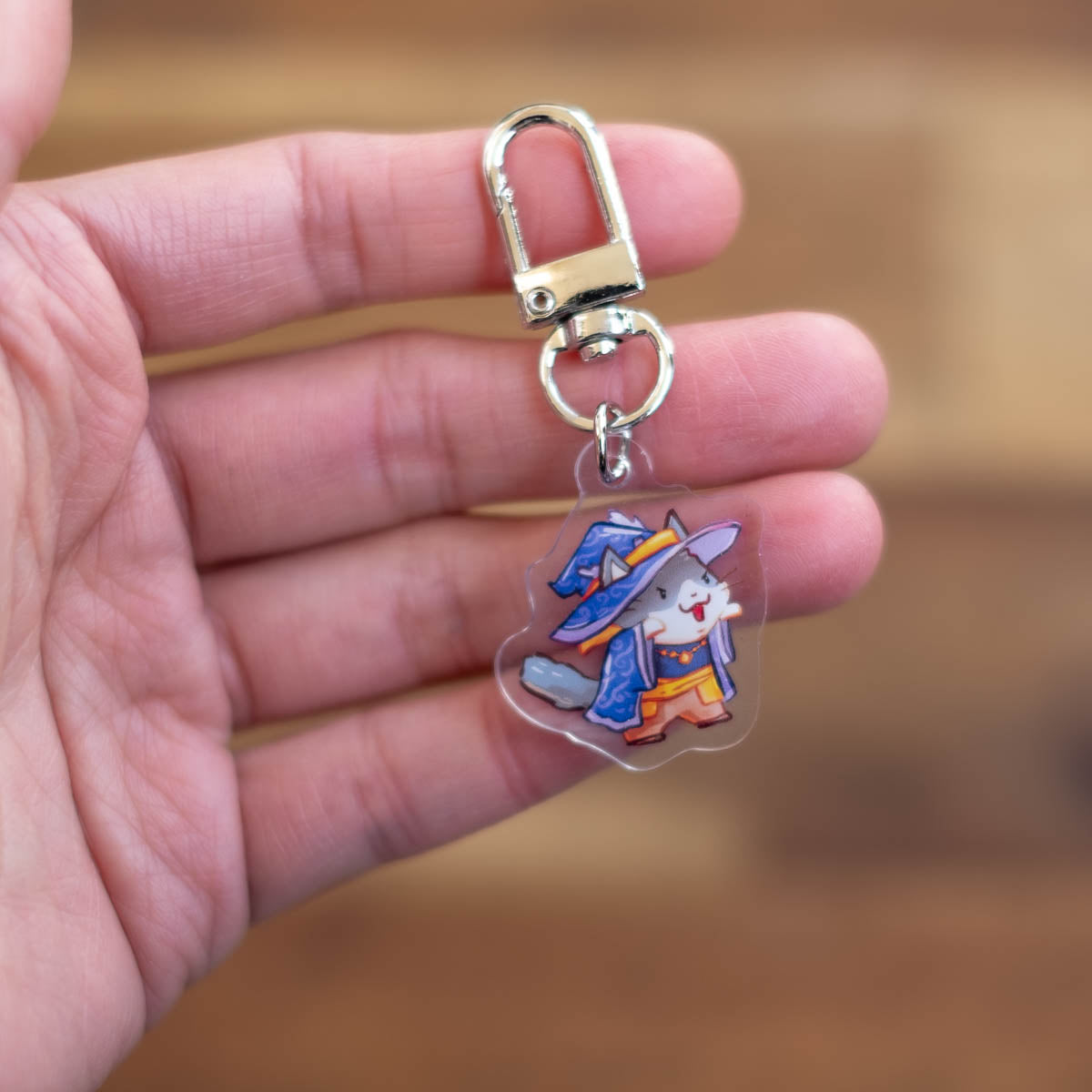 Keychain charm - PotRT, Warlock