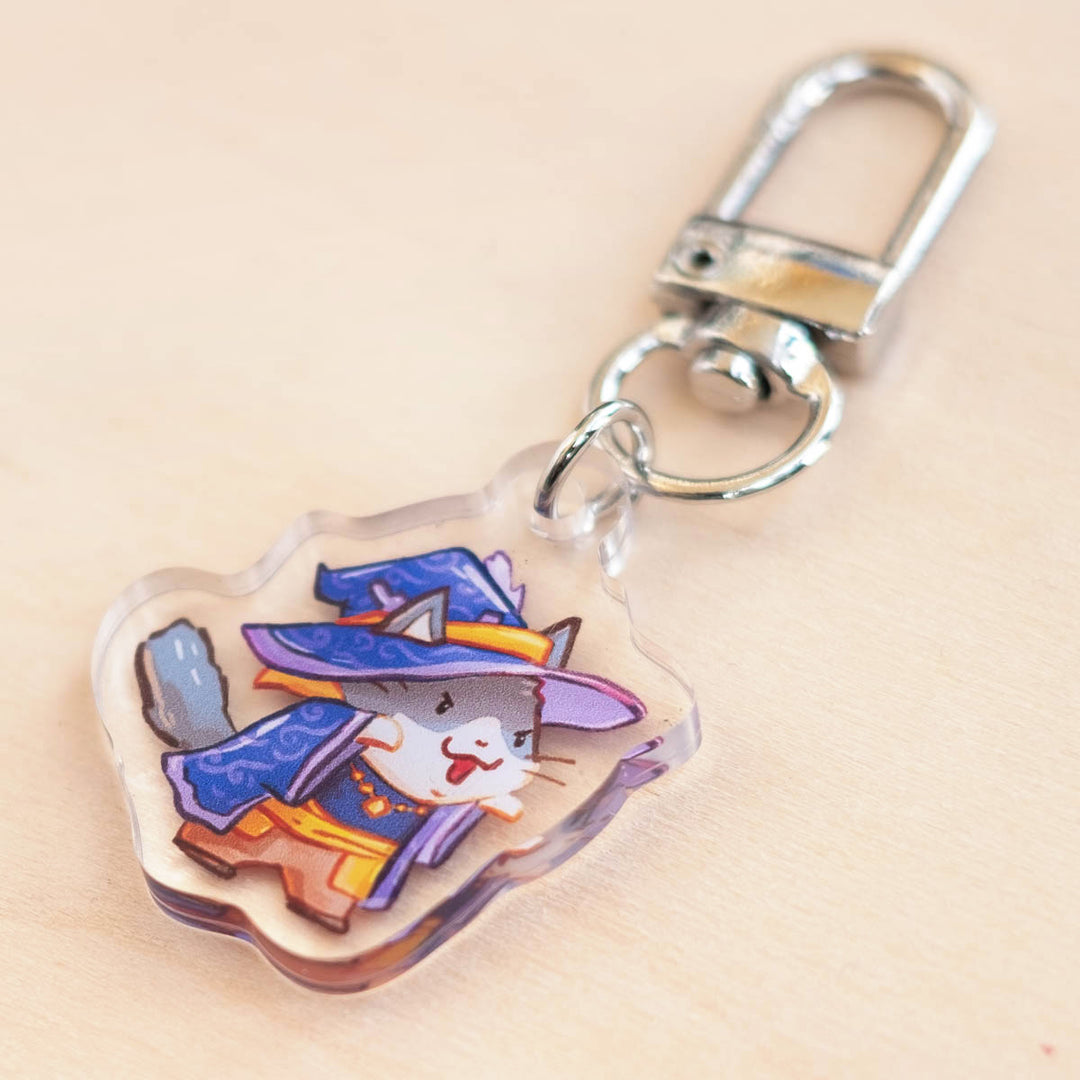 Keychain charm - PotRT, Warlock