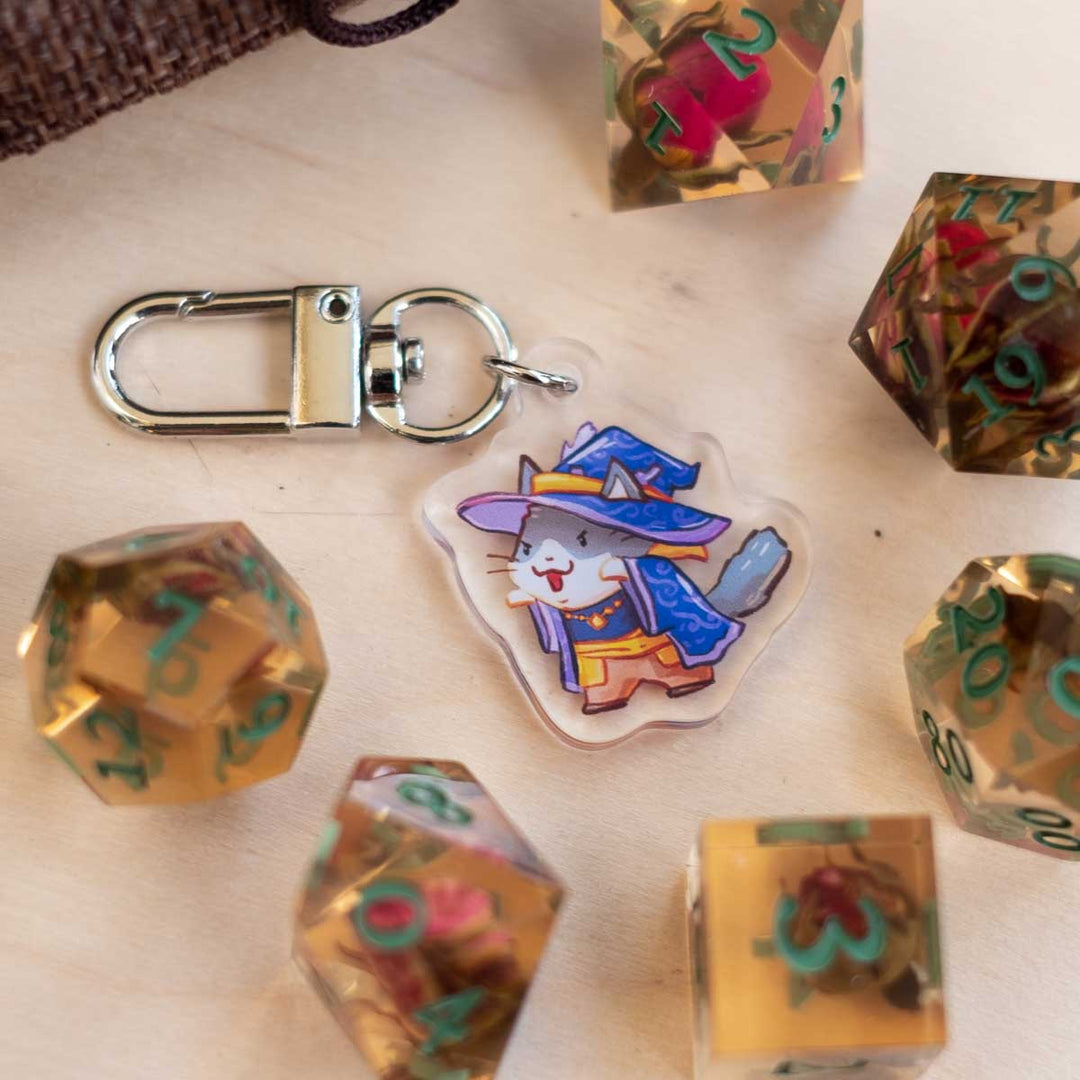 Keychain charm - PotRT, Warlock