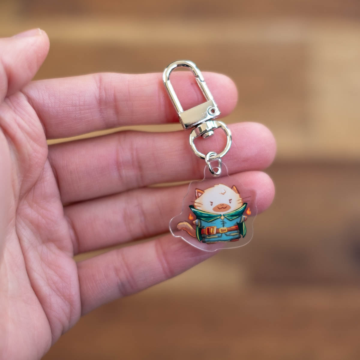 Keychain charm - PotRT, Wizard