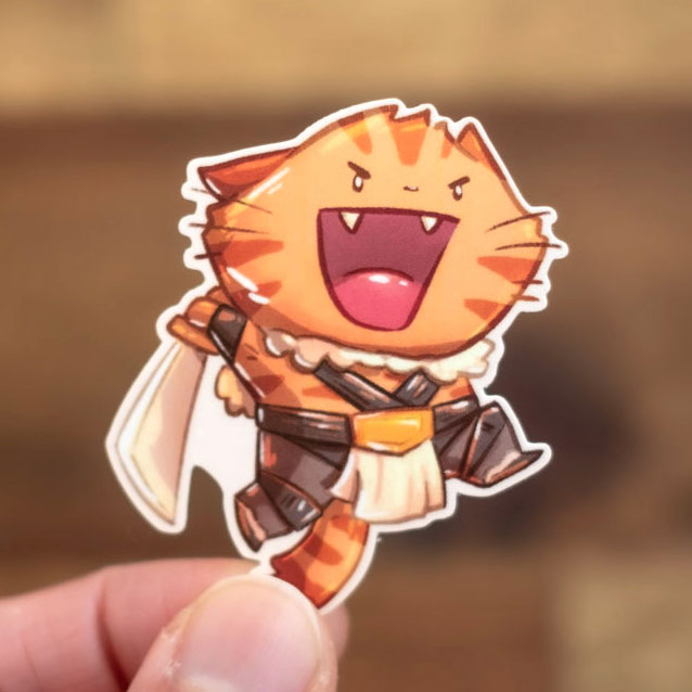 Vinyl sticker - PotRT, Barbarian