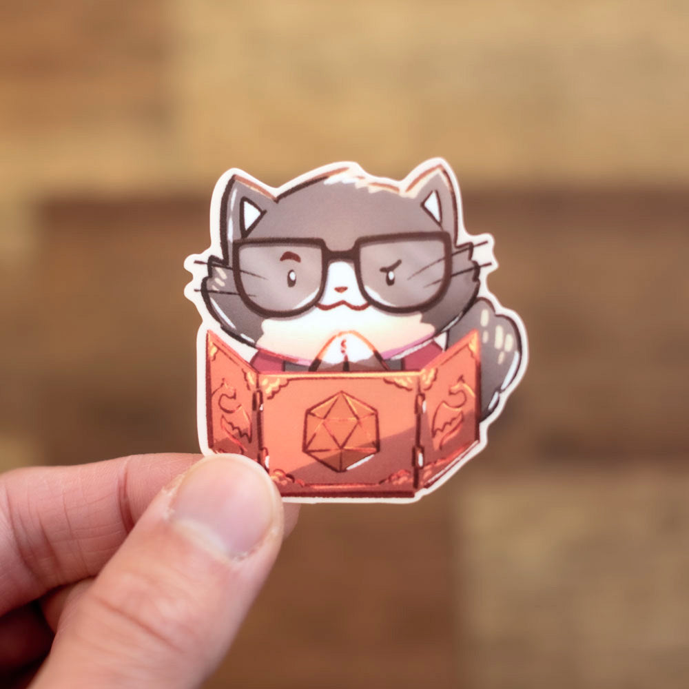 Vinyl sticker - PotRT, Dungeon Master (tuxedo)