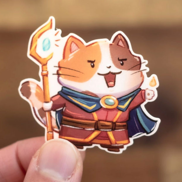 Vinyl sticker - PotRT, Wizard