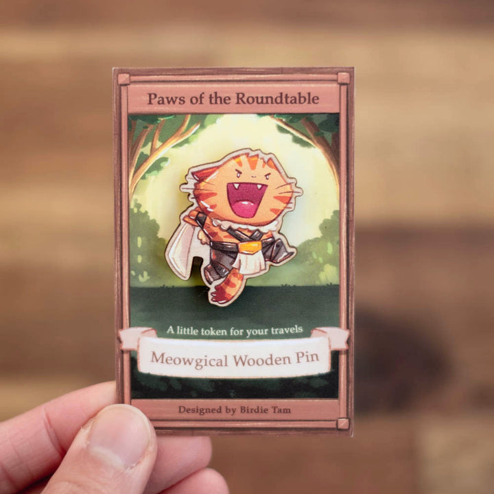 Wooden pin - PotRT, Barbarian