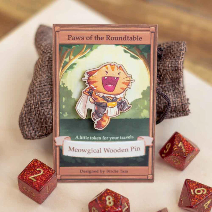 Wooden pin - PotRT, Barbarian