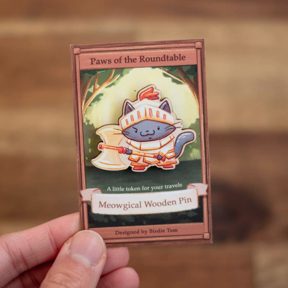 Wooden pin - PotRT, Knight