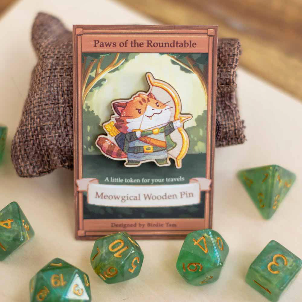 Wooden pin - PotRT, Ranger