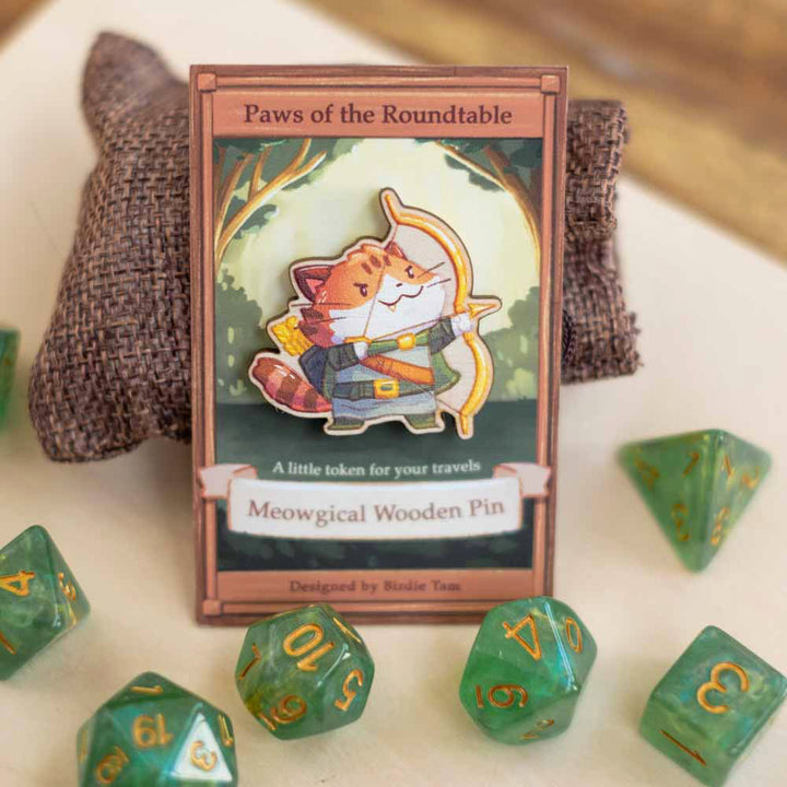 Wooden pin - PotRT, Ranger