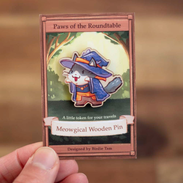 Wooden pin - PotRT, Warlock