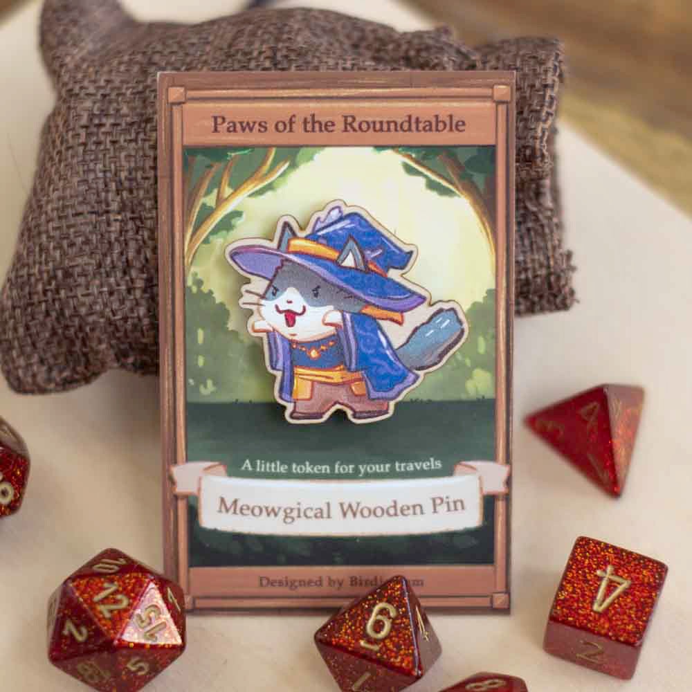 Wooden pin - PotRT, Warlock