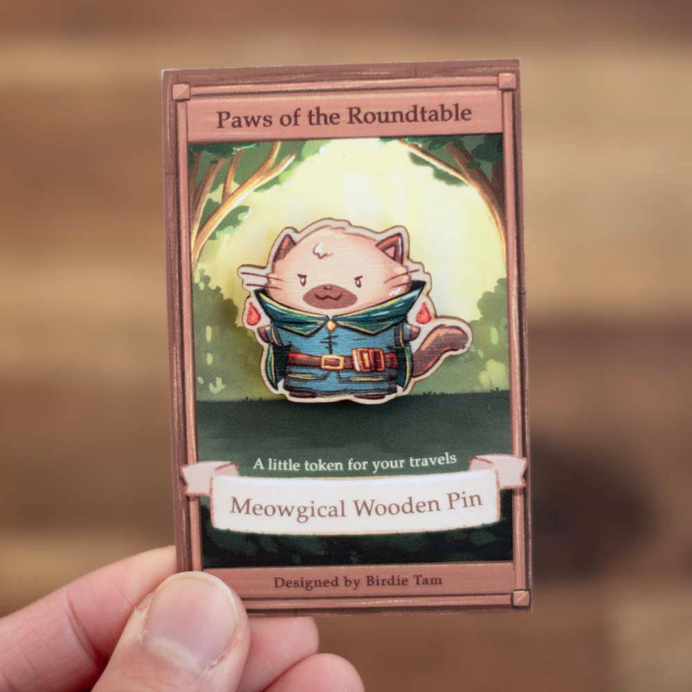 Wooden pin - PotRT, Sorcerer